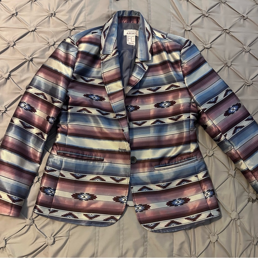 Ariat Multicolor Striped Women's Blazer